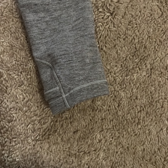 Athleta stronger longer womens size Xsmall grey zipper hoodie - Picture 5 of 8